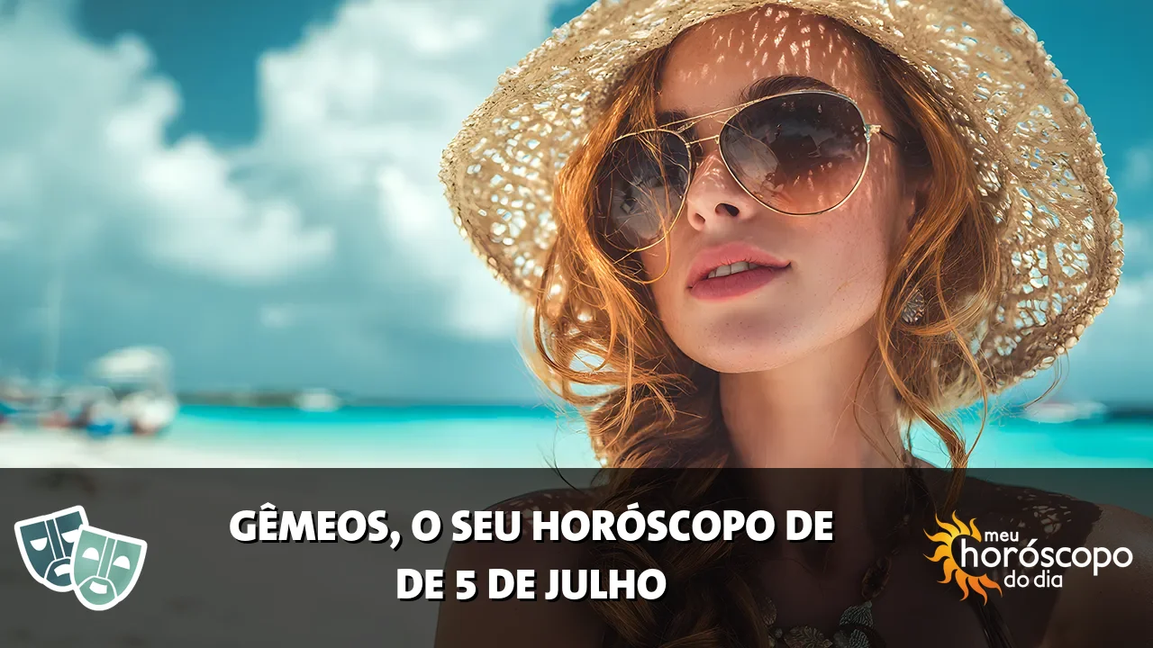 Horóscopo de Gêmeos de domingo, 5 de julho de 2026