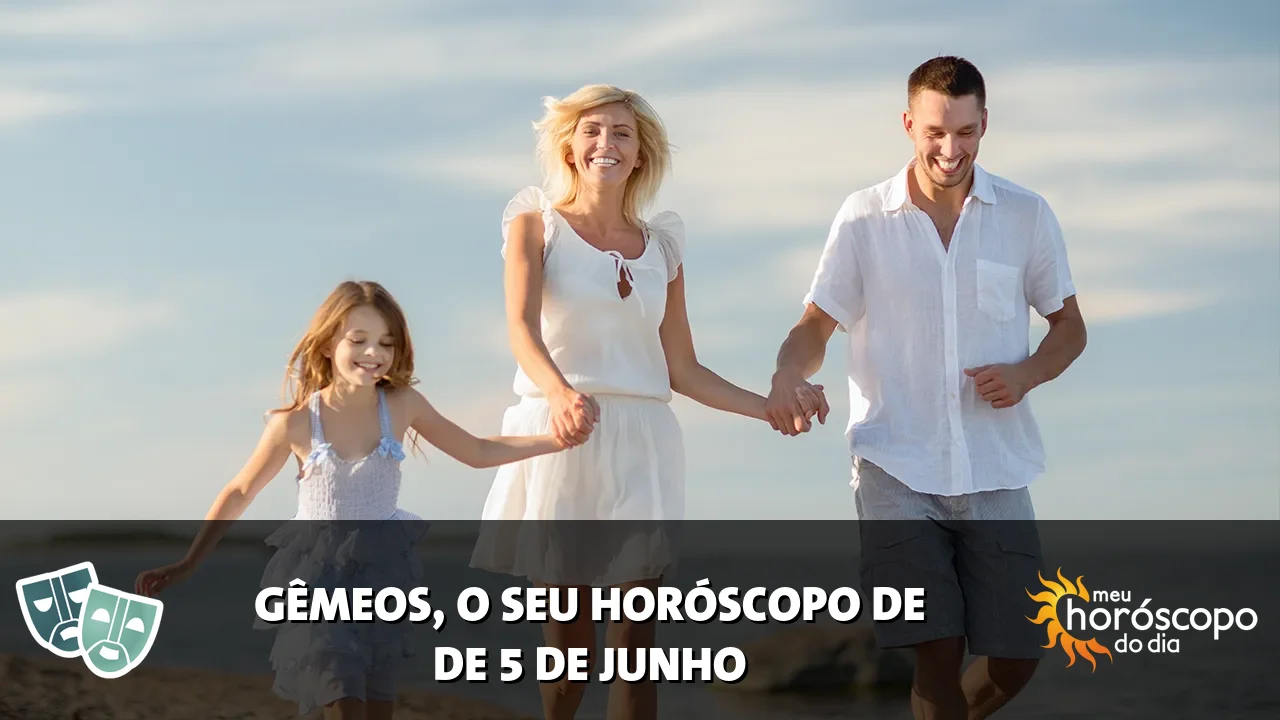 Horóscopo de Gêmeos de sexta-feira, 5 de junho de 2026