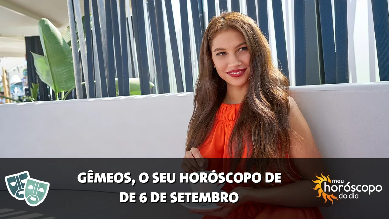 Horóscopo de Gêmeos de domingo, 6 de setembro de 2026