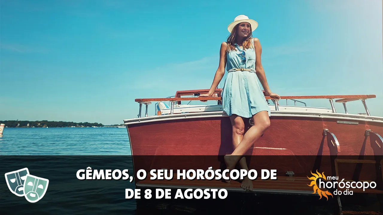 Horóscopo de Gêmeos de sábado, 8 de agosto de 2026