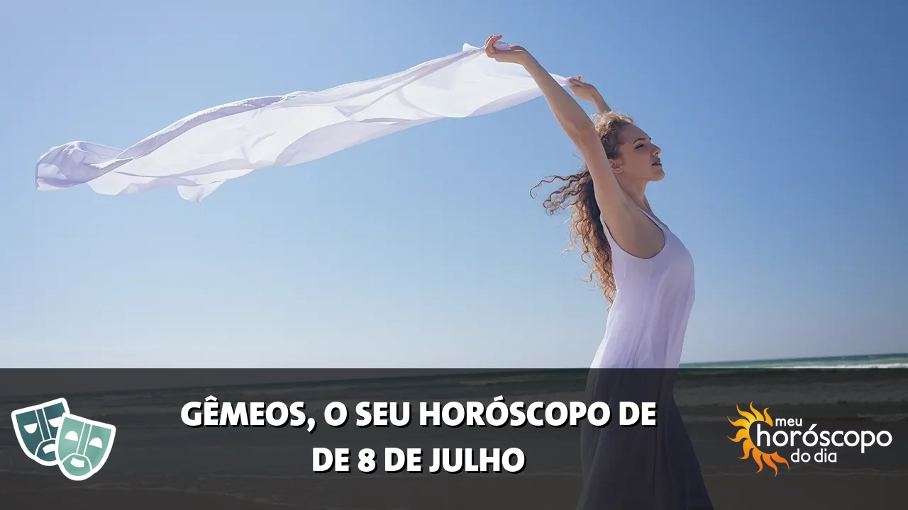 Horóscopo de Gêmeos de quarta-feira, 8 de julho de 2026