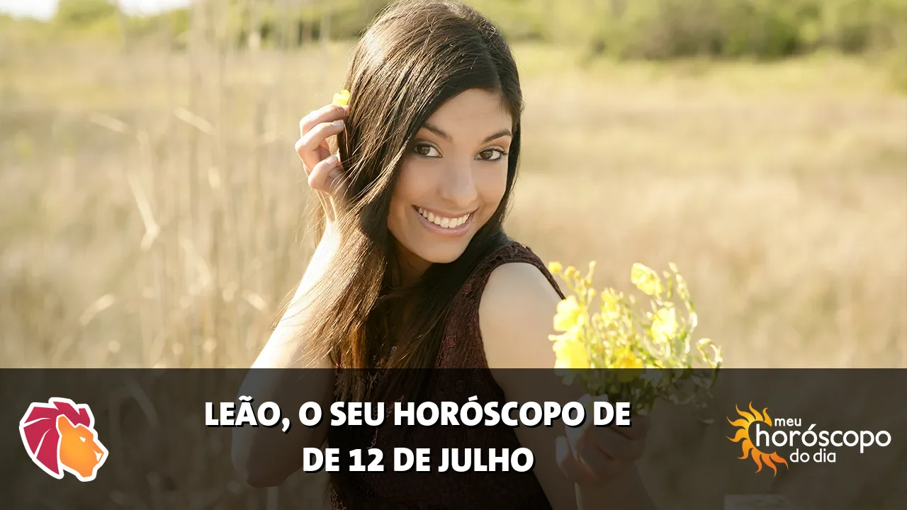 Horóscopo de Leão de domingo, 12 de julho de 2026