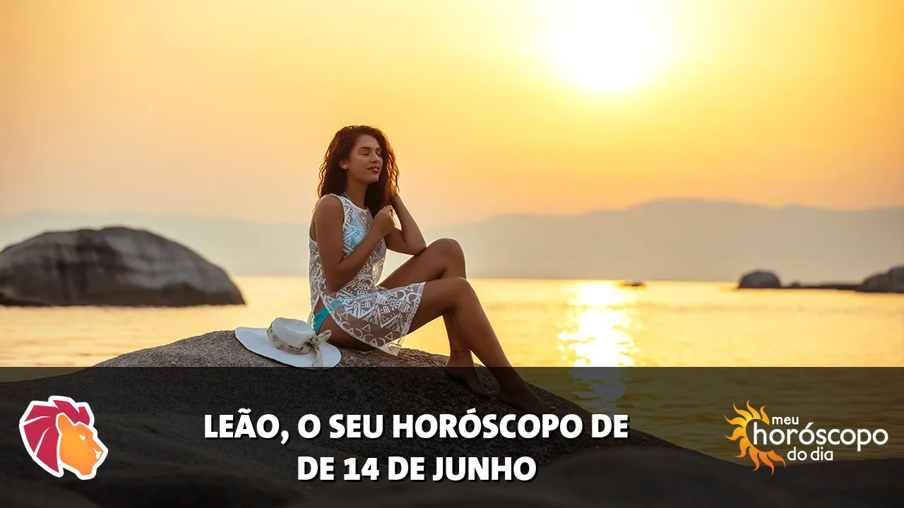 Horóscopo de Leão de domingo, 14 de junho de 2026
