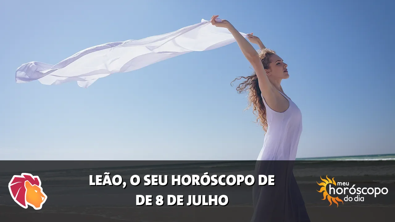Horóscopo de Leão de quarta-feira, 8 de julho de 2026