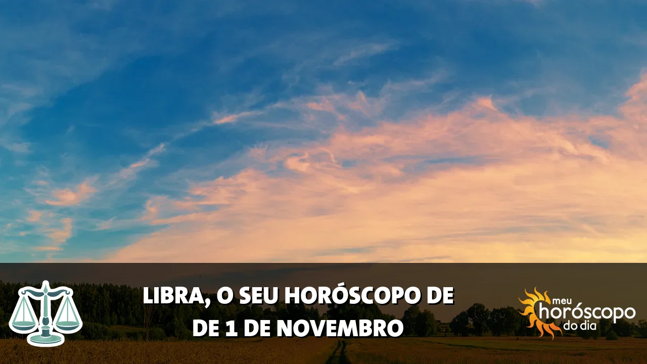 Horóscopo de Libra de domingo, 1 de novembro de 2026