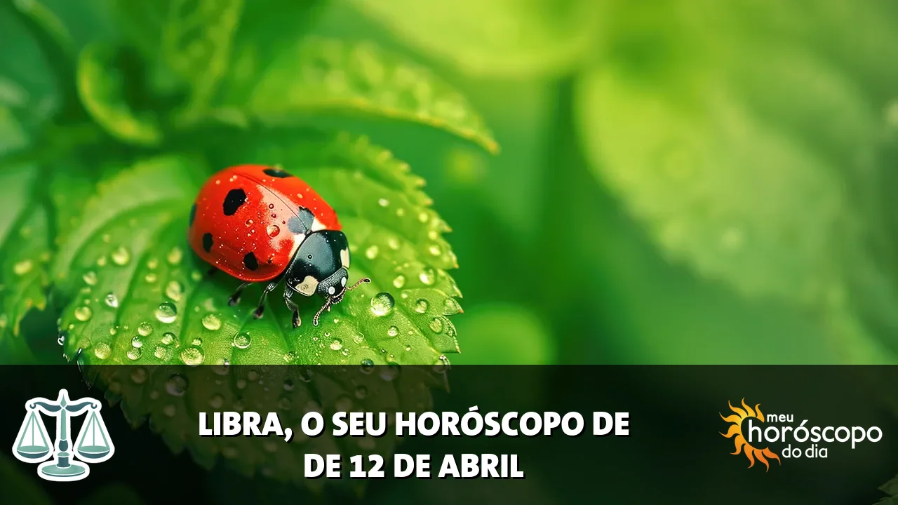 Horóscopo de Libra de domingo, 12 de abril de 2026