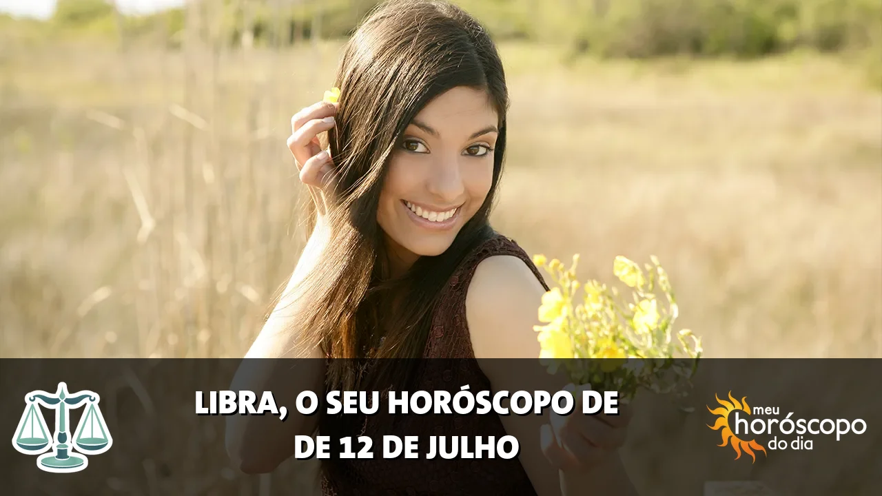 Horóscopo de Libra de domingo, 12 de julho de 2026