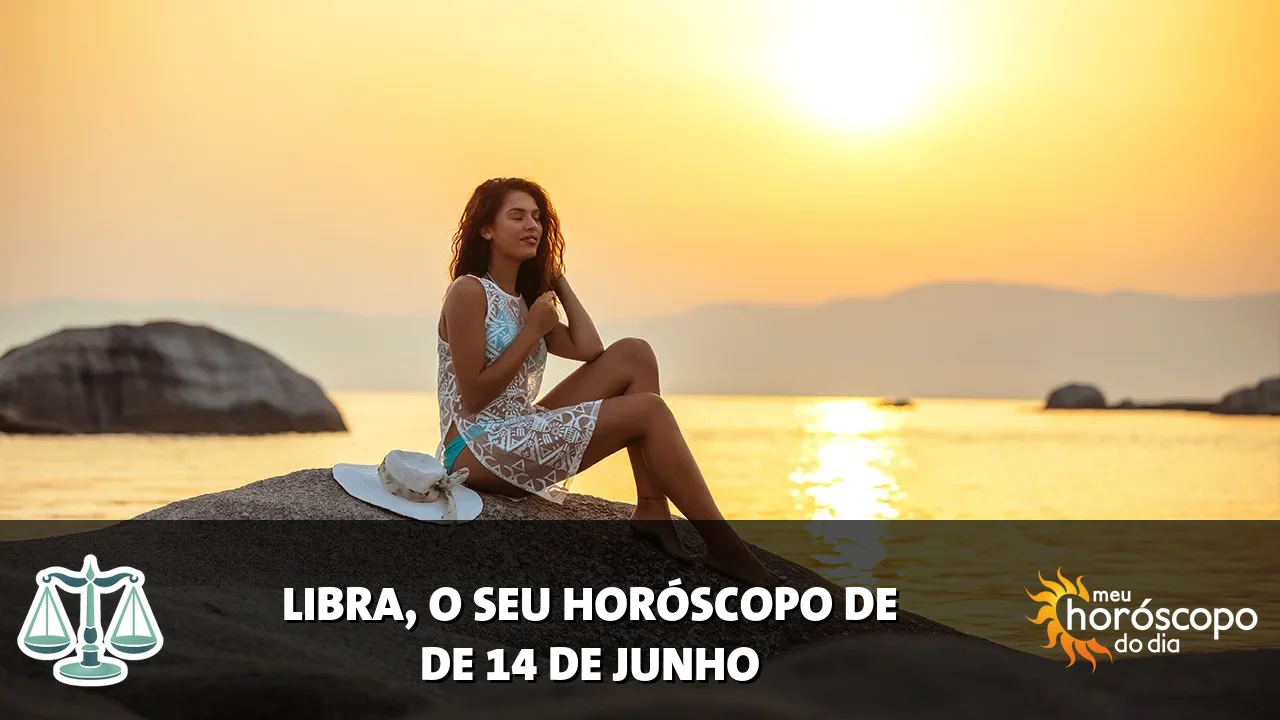 Horóscopo de Libra de domingo, 14 de junho de 2026