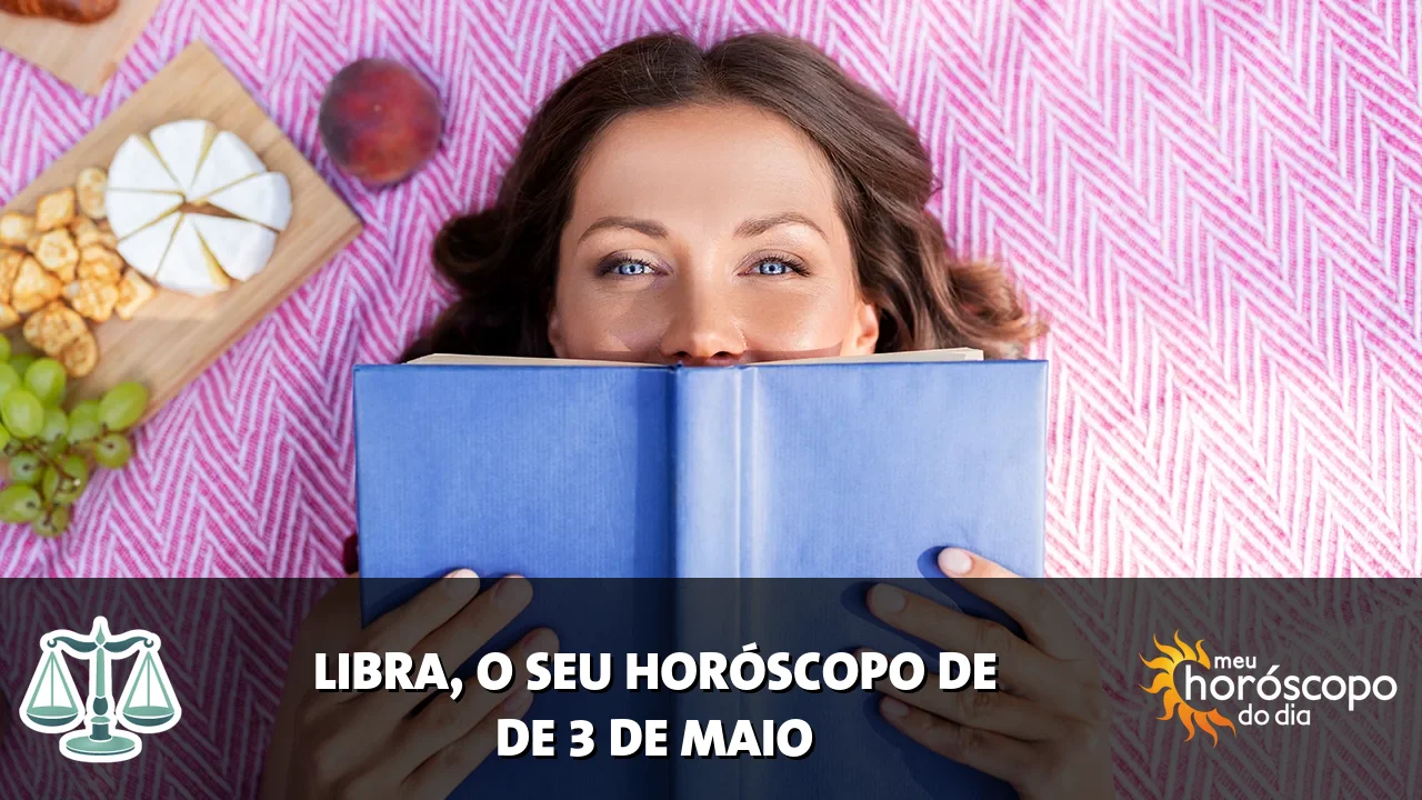 Horóscopo de Libra de domingo, 3 de maio de 2026