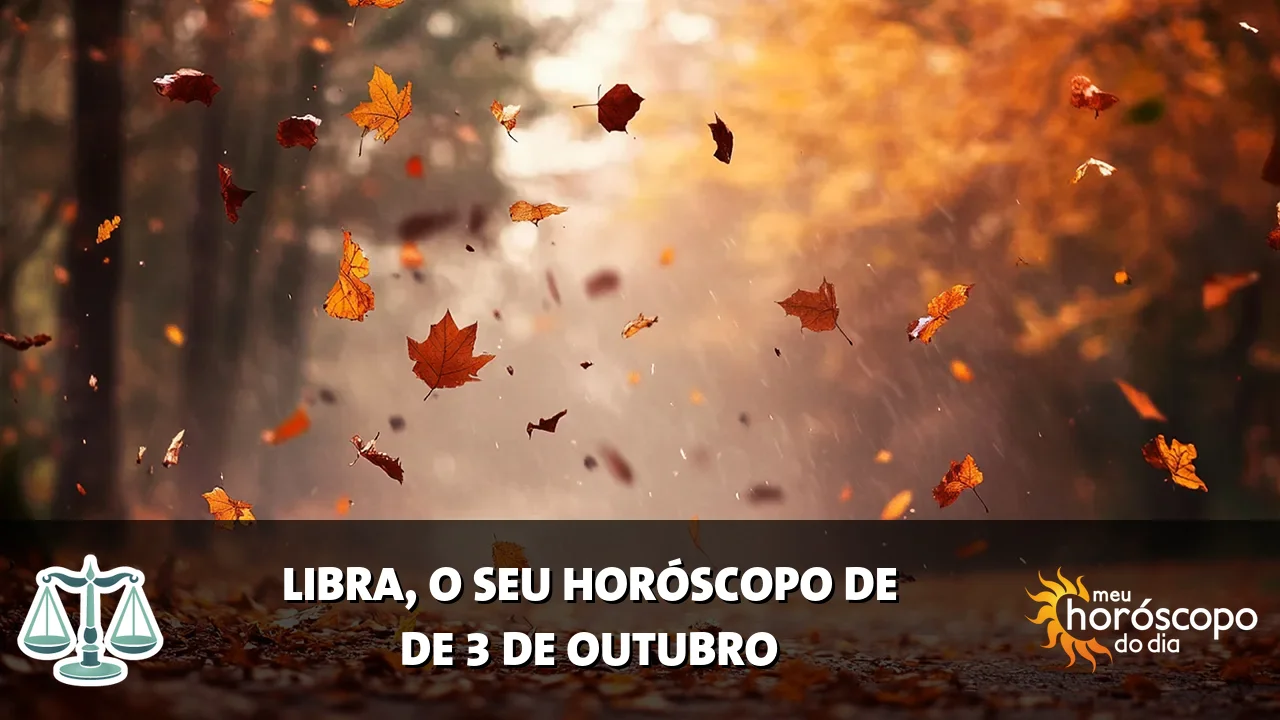 Horóscopo de Libra de sábado, 3 de outubro de 2026