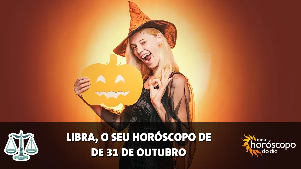 Horóscopo de Libra de sábado, 31 de outubro de 2026