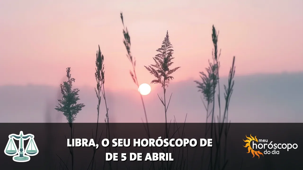 Horóscopo de Libra de domingo, 5 de abril de 2026