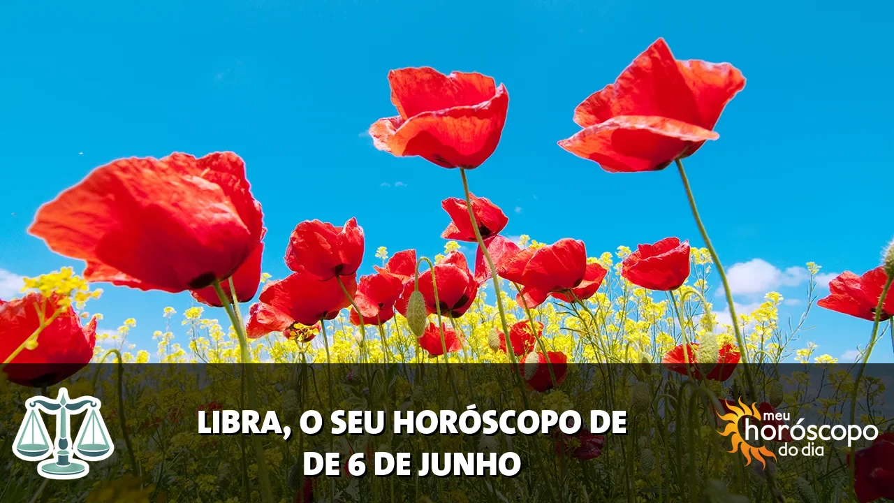 Horóscopo de Libra de sábado, 6 de junho de 2026