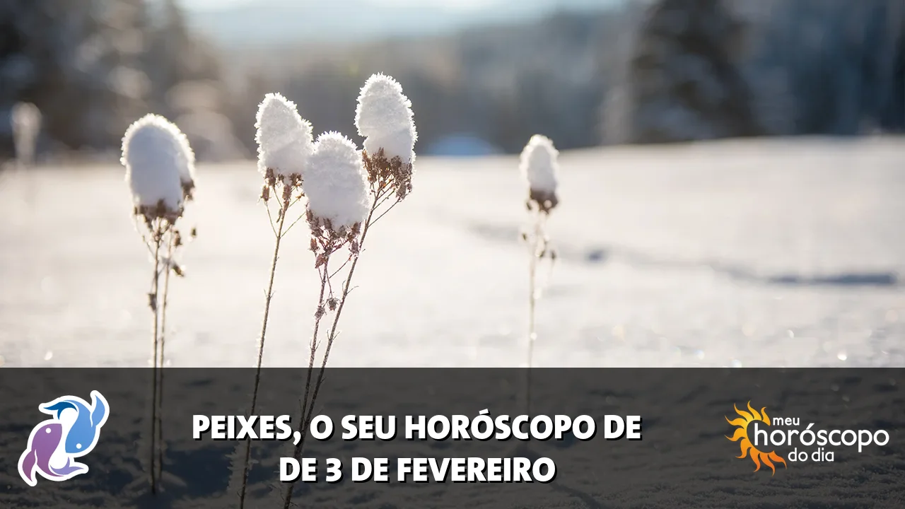 Horóscopo de Peixes de terça-feira, 3 de fevereiro de 2026