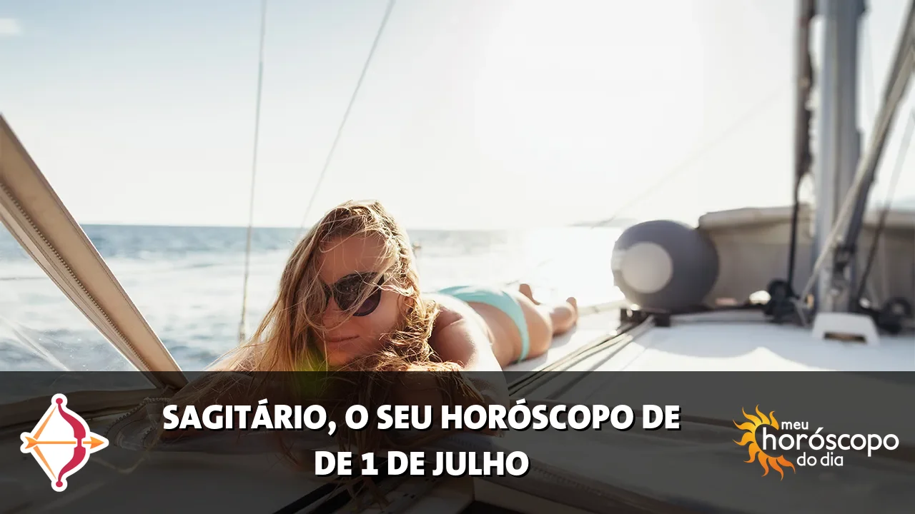 Horóscopo de Sagitário de quarta-feira, 1 de julho de 2026