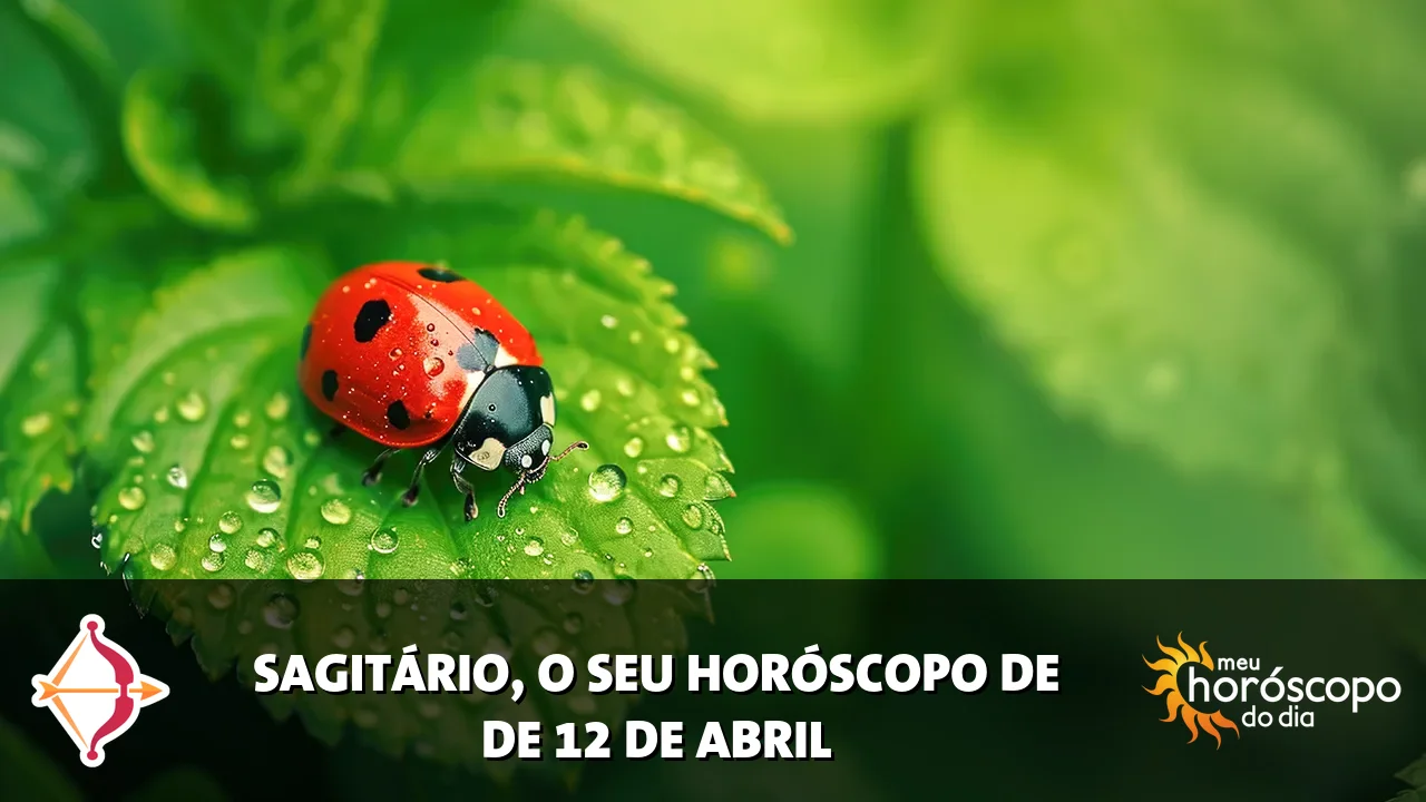 Horóscopo de Sagitário de domingo, 12 de abril de 2026