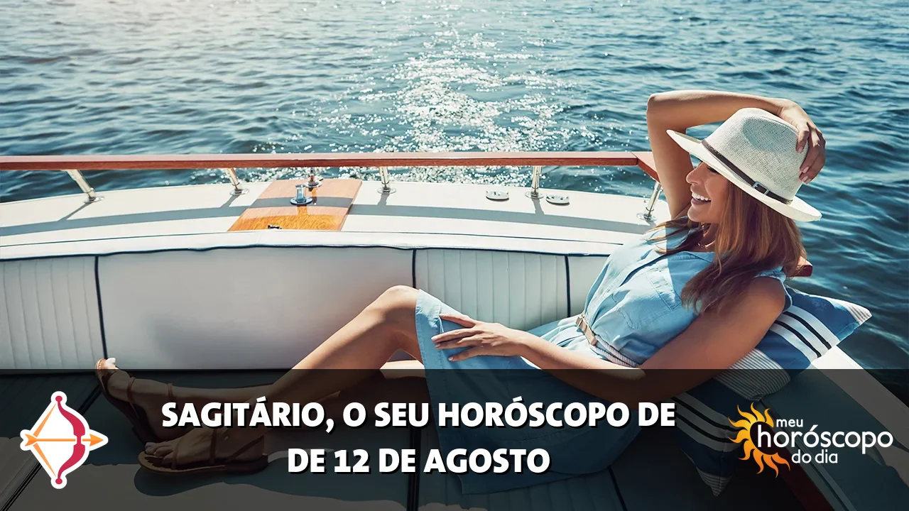 Horóscopo de Sagitário de quarta-feira, 12 de agosto de 2026