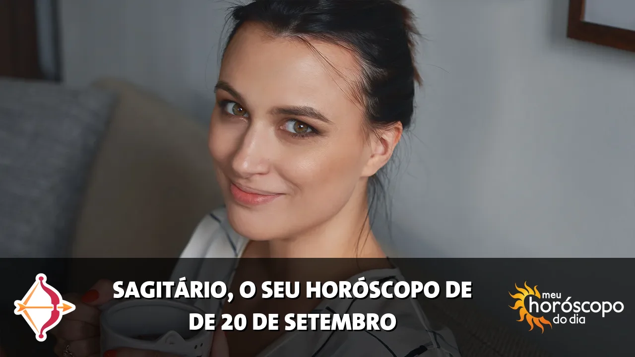Horóscopo de Sagitário de domingo, 20 de setembro de 2026