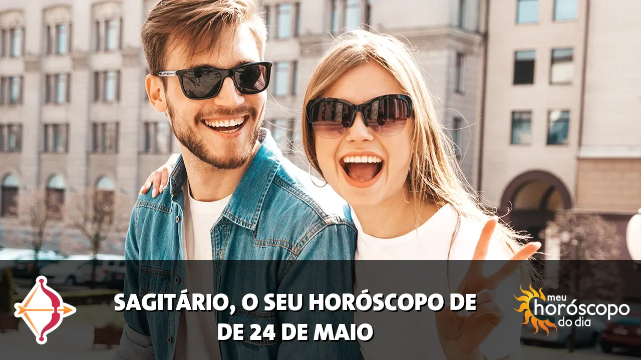 Horóscopo de Sagitário de domingo, 24 de maio de 2026