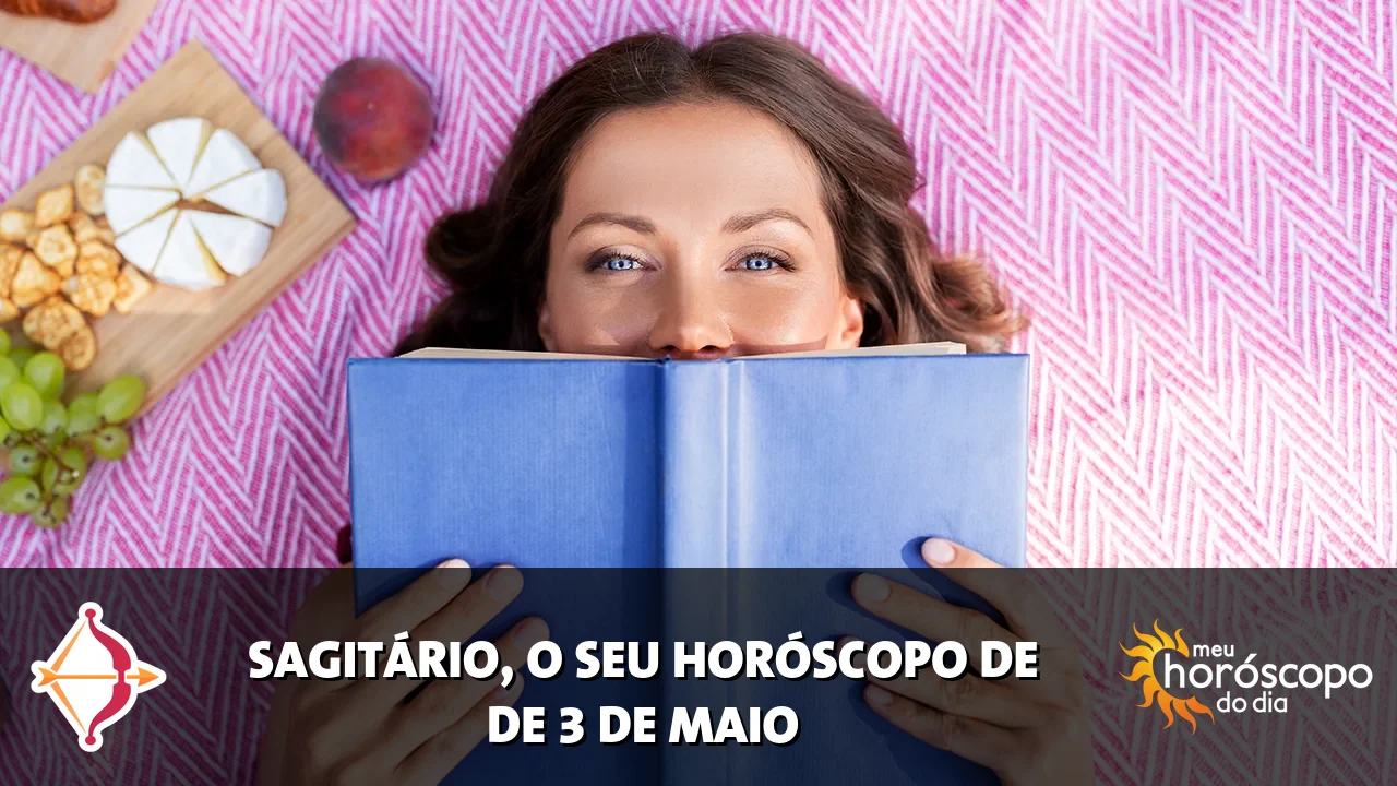 Horóscopo de Sagitário de domingo, 3 de maio de 2026