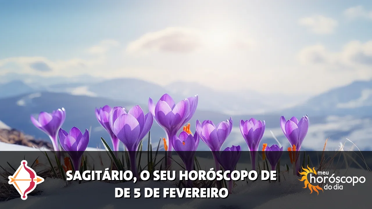 Horóscopo de Sagitário de quinta-feira, 5 de fevereiro de 2026