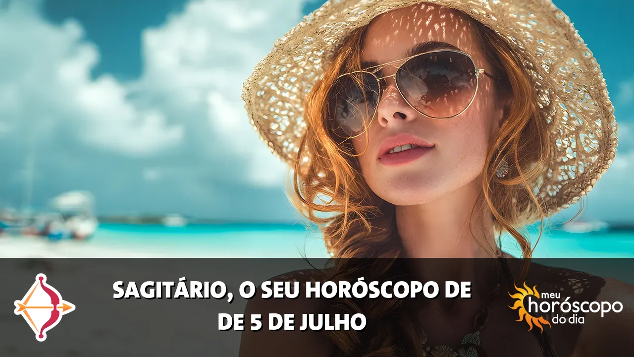 Horóscopo de Sagitário de domingo, 5 de julho de 2026