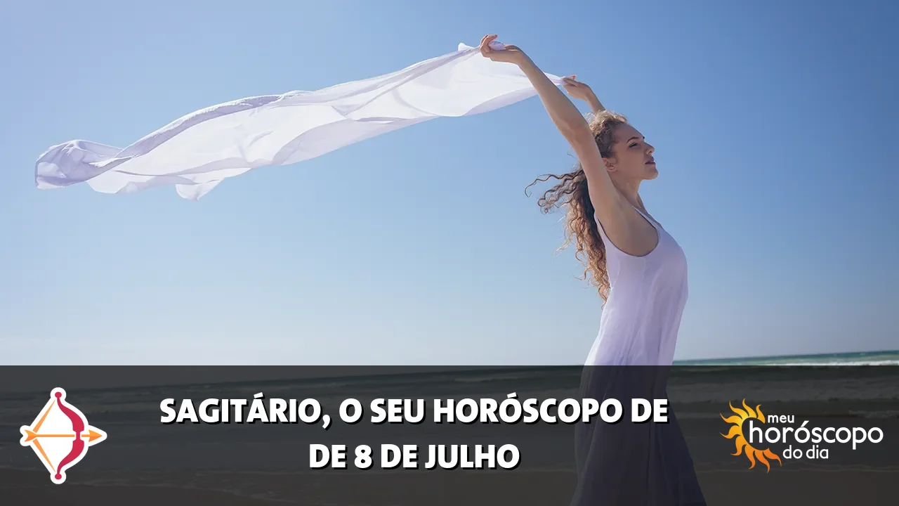 Horóscopo de Sagitário de quarta-feira, 8 de julho de 2026