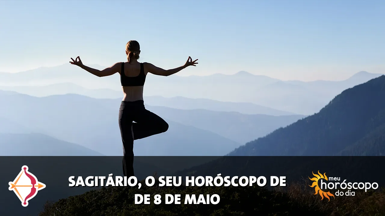 Horóscopo de Sagitário de sexta-feira, 8 de maio de 2026
