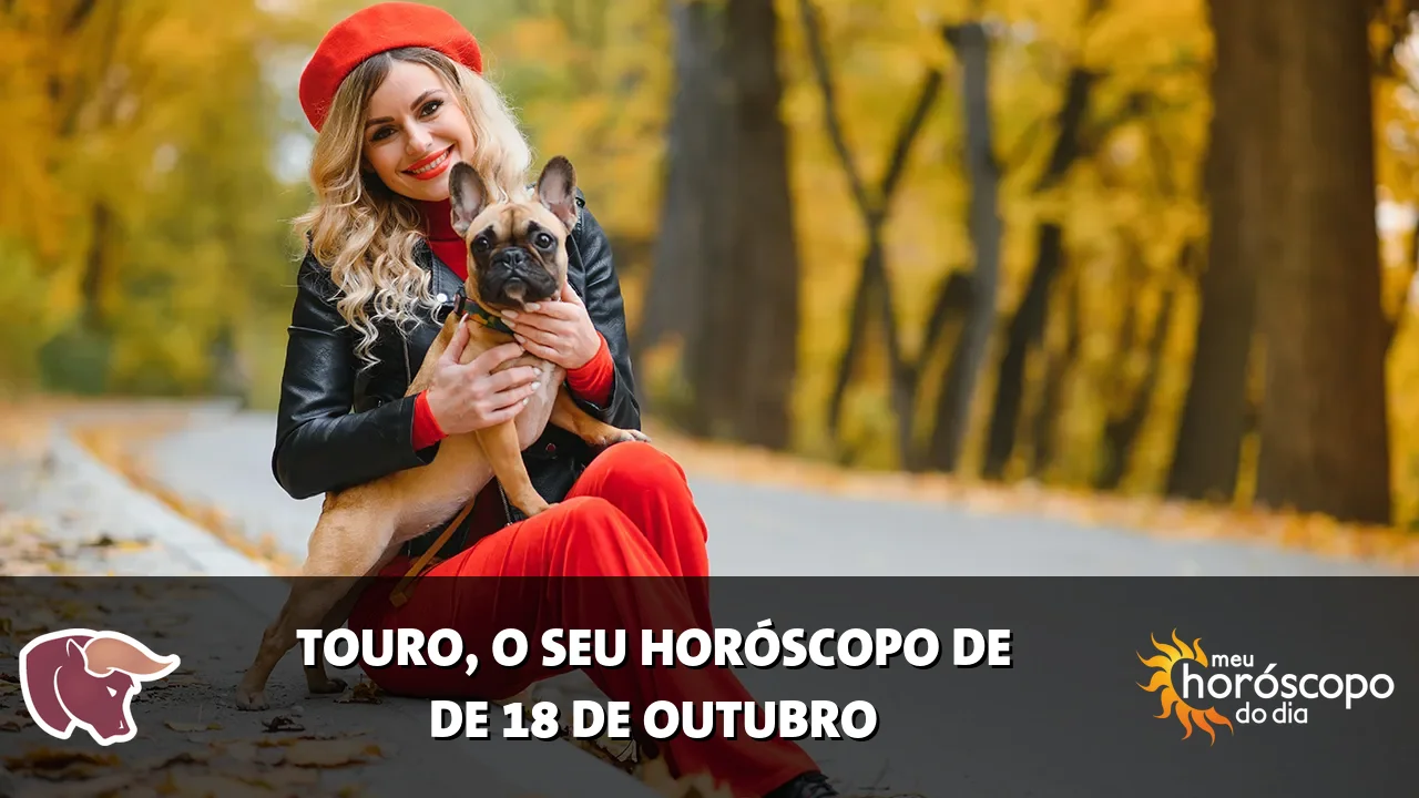 Horóscopo de Touro de domingo, 18 de outubro de 2026