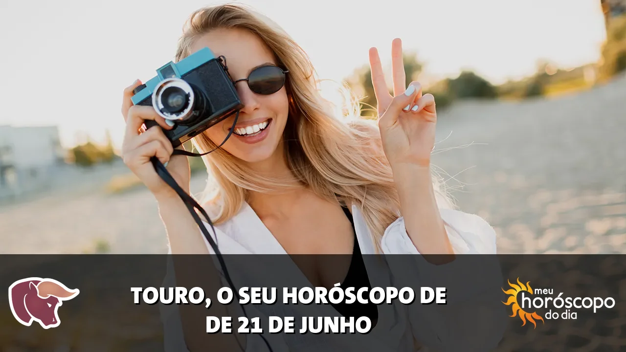 Horóscopo de Touro de domingo, 21 de junho de 2026