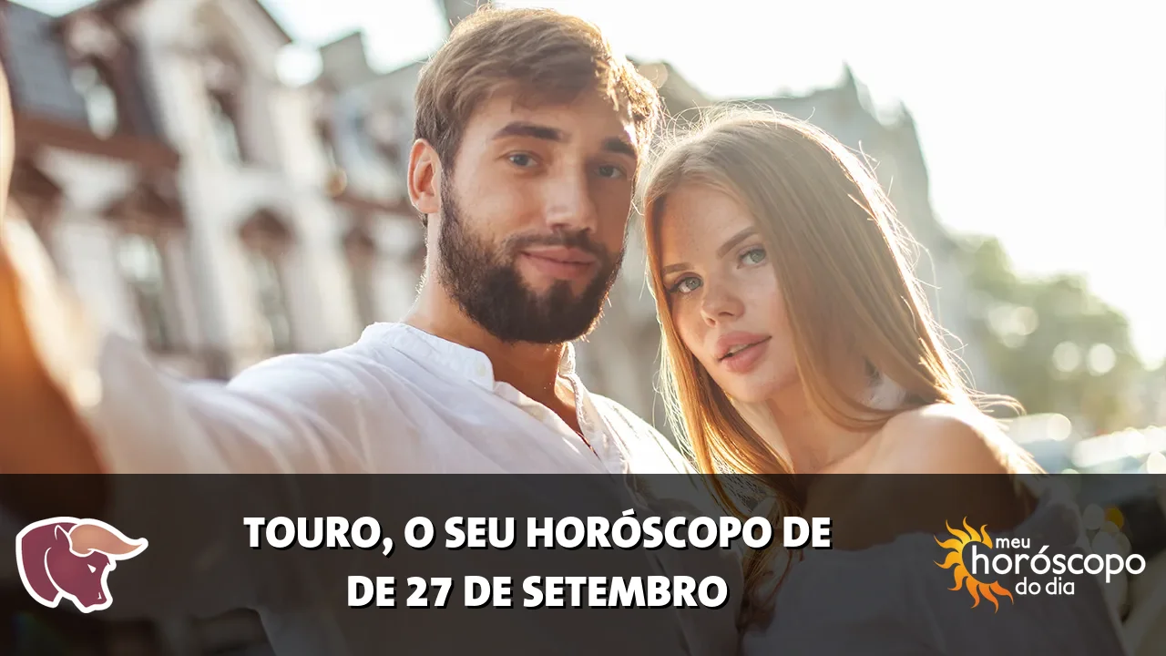 Horóscopo de Touro de domingo, 27 de setembro de 2026