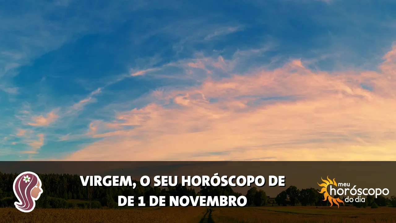 Horóscopo de Virgem de domingo, 1 de novembro de 2026