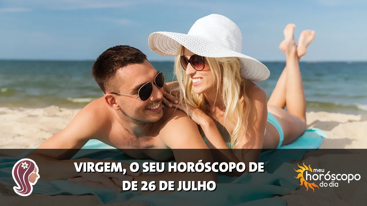 Horóscopo de Virgem de domingo, 26 de julho de 2026