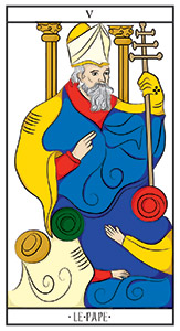 O Papa - significado da carta no Tarot